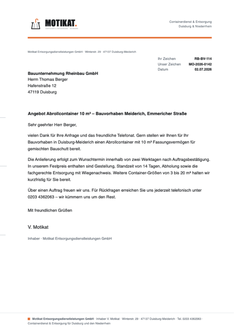 Briefbogen Konzept 1